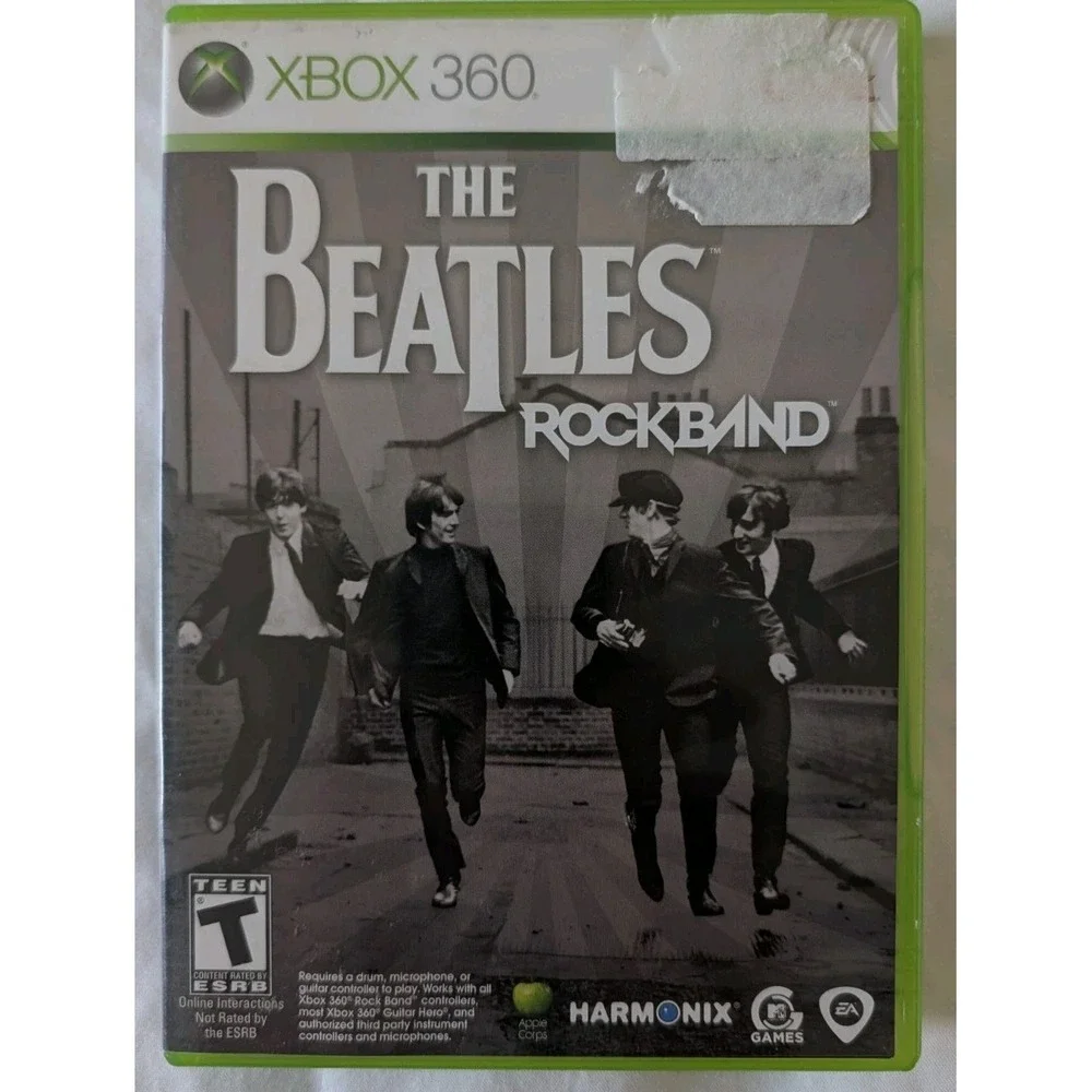 Beatles: Rock Band (Xbox 360, 2009) Clean & Tested Working - Free Ship